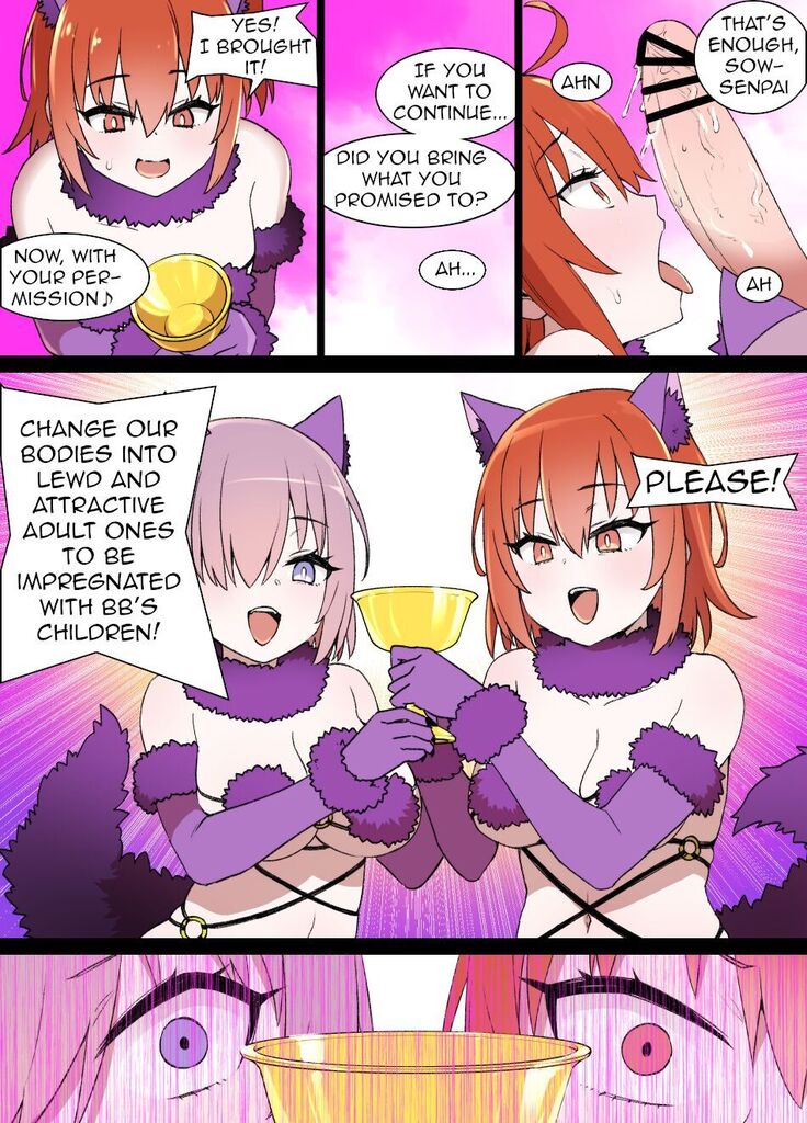 FGO Brainwashing Singularity Gudako & Mashu Bimbofication