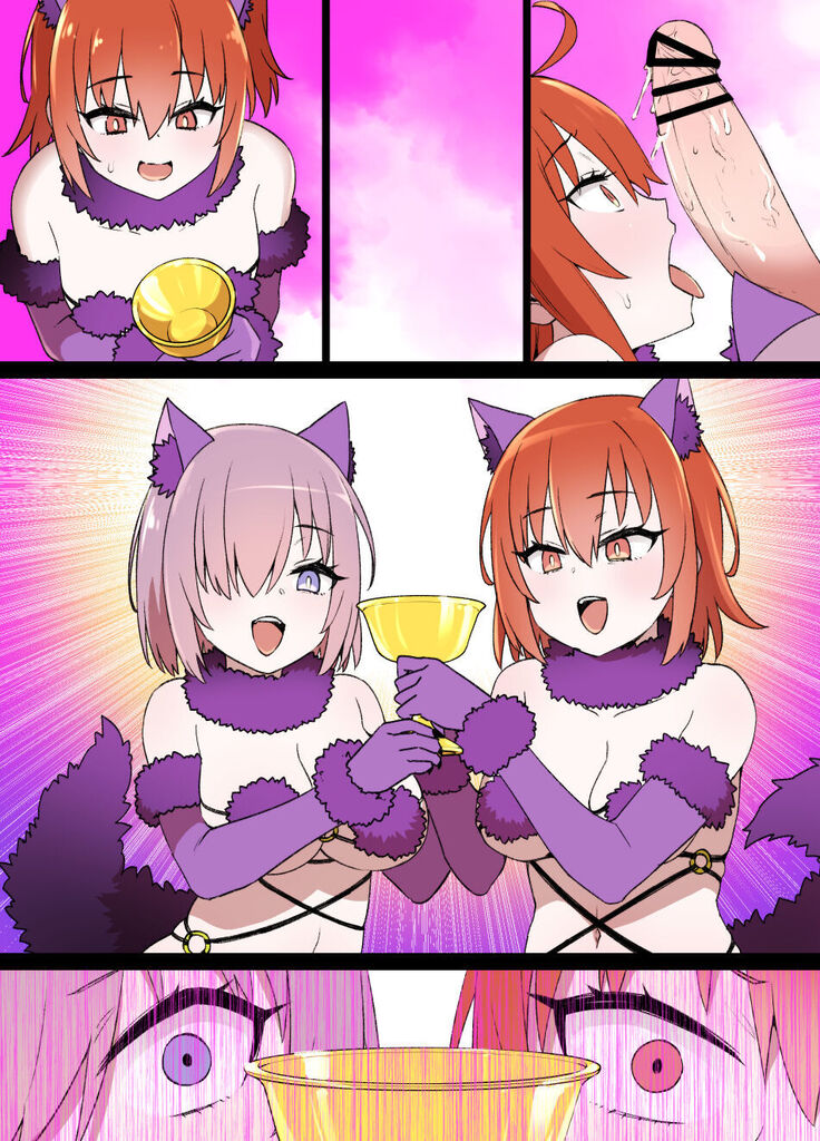 FGO Brainwashing Singularity Gudako & Mashu Bimbofication