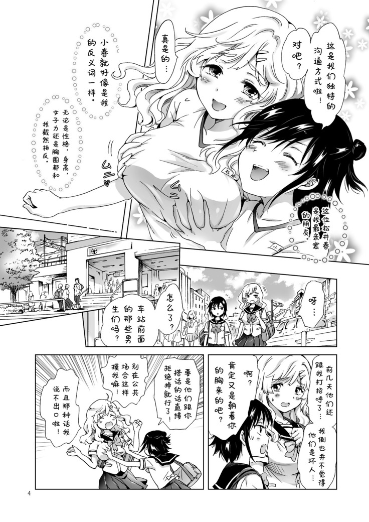 Oppai-chan to Chippai-chan ga Irekawaru Hanashi