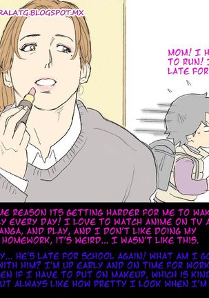 Bodyswap between a monther and her son Page #22
