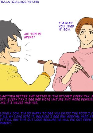 Bodyswap between a monther and her son Page #13