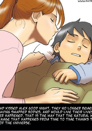 Bodyswap between a monther and her son Page #32