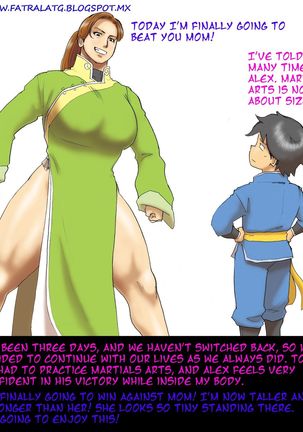 Bodyswap between a monther and her son