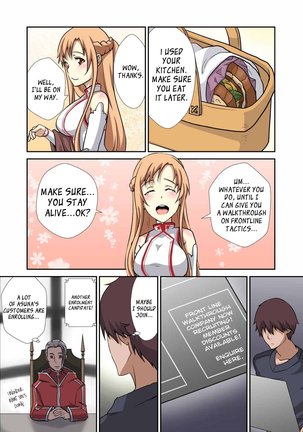 Asuna, the Escort from the Beautiful Girls Walkthrough Company - Page 17
