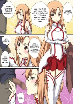 Asuna, the Escort from the Beautiful Girls Walkthrough Company Page #4