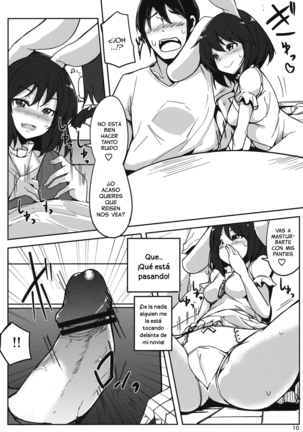 Kanojo ga Iru noni Uwaki Shite Tewi-chan to Sex Shita - Page 9