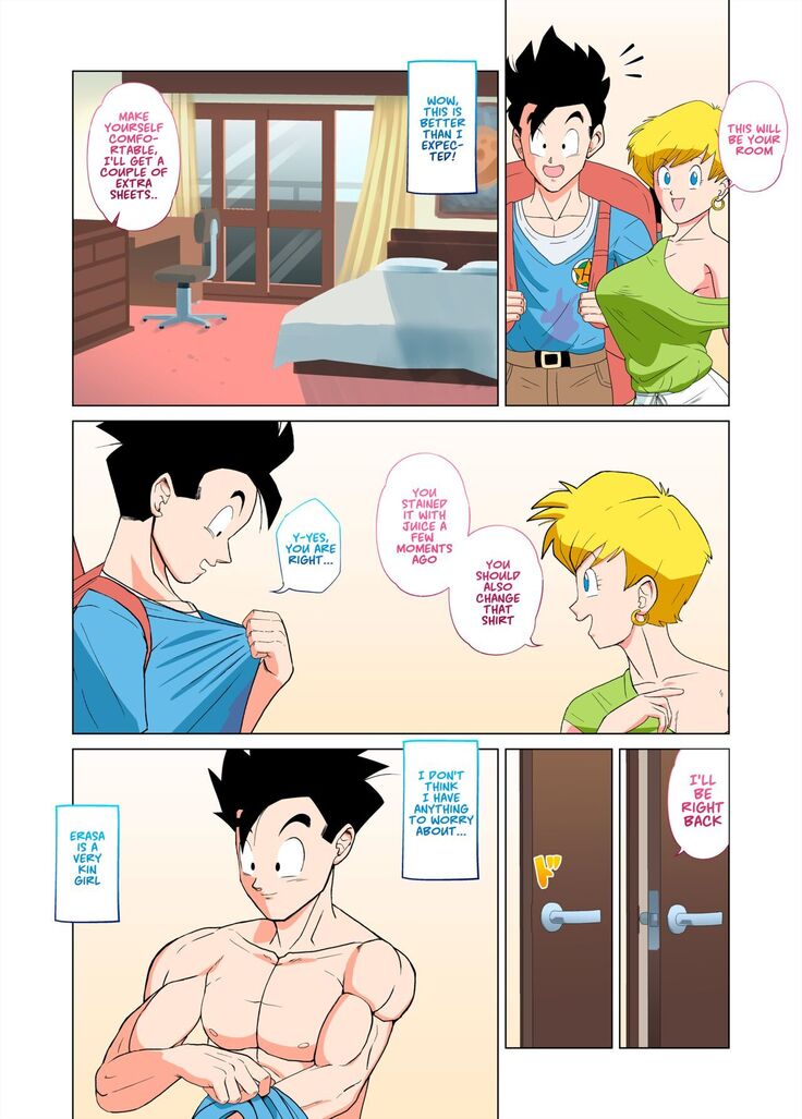 Gohan vs Erasa! uncensored