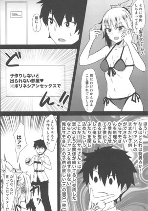 Polynesian Sex de Samo-san to Kozukuri Shinai to Derarenai Heya Page #4