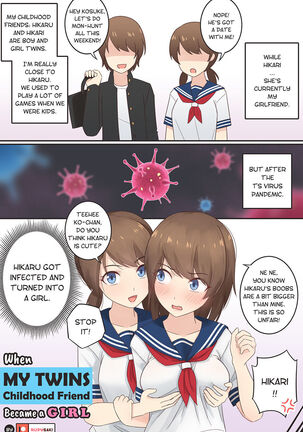 When My Twins Childhood Friend Became a Girl - Page 1