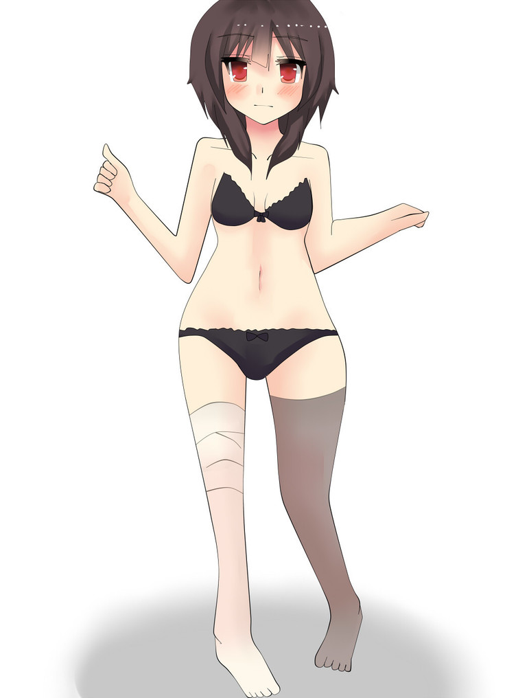 Megumin Ugoira Illust Tsumeawase