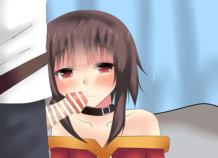 Megumin Ugoira Illust Tsumeawase