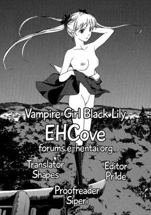 Kuroyuri Shoujo Vampire |  Vampire Girl Black Lily Ch. 1 - 6 Page #144