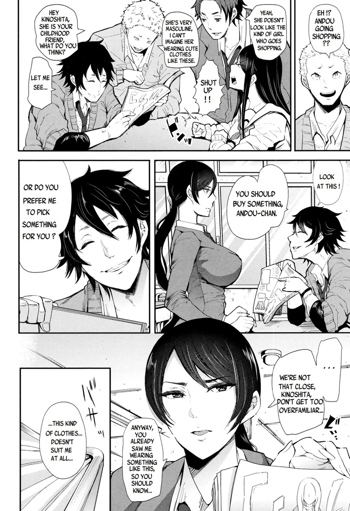 Kinoshita-kun x Andou-chan Ch. 1-2 + Extra
