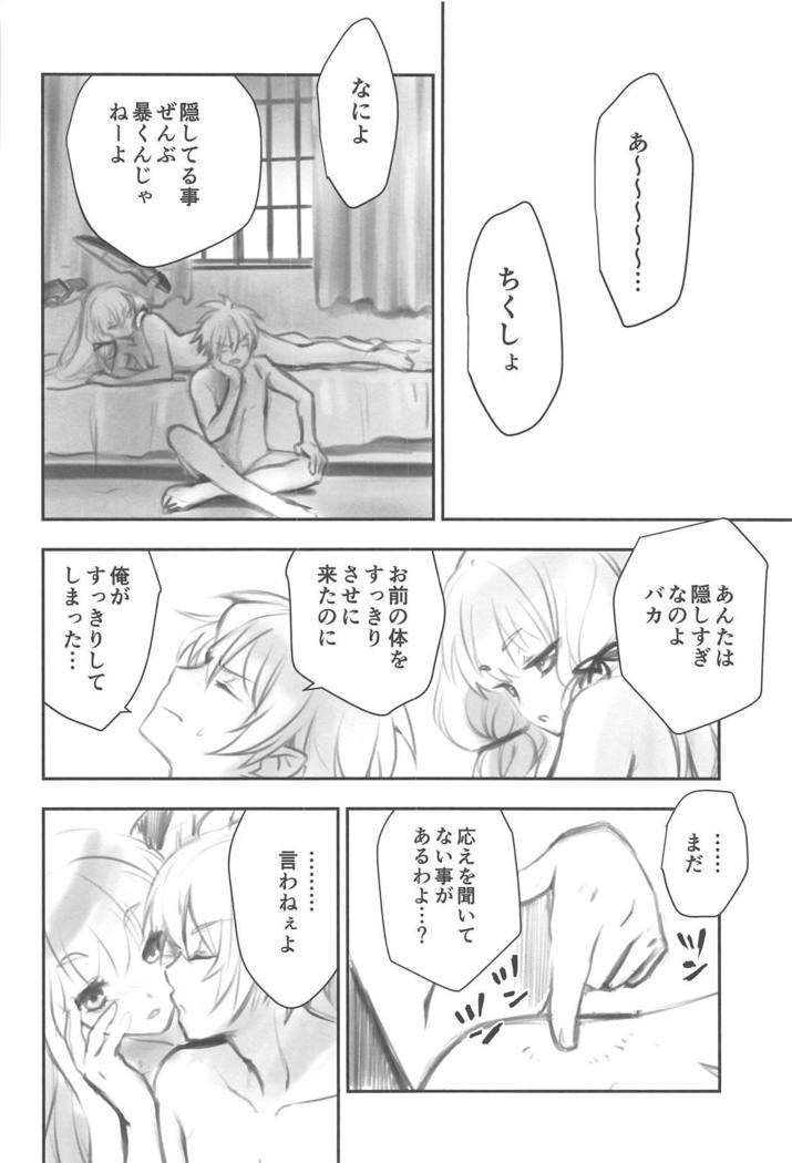 Tsun na Kanojo to Tsun na Teitoku no Yoru no Togi