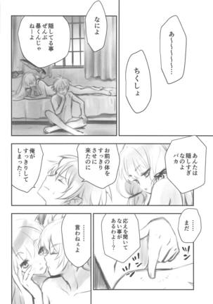 Tsun na Kanojo to Tsun na Teitoku no Yoru no Togi Page #17