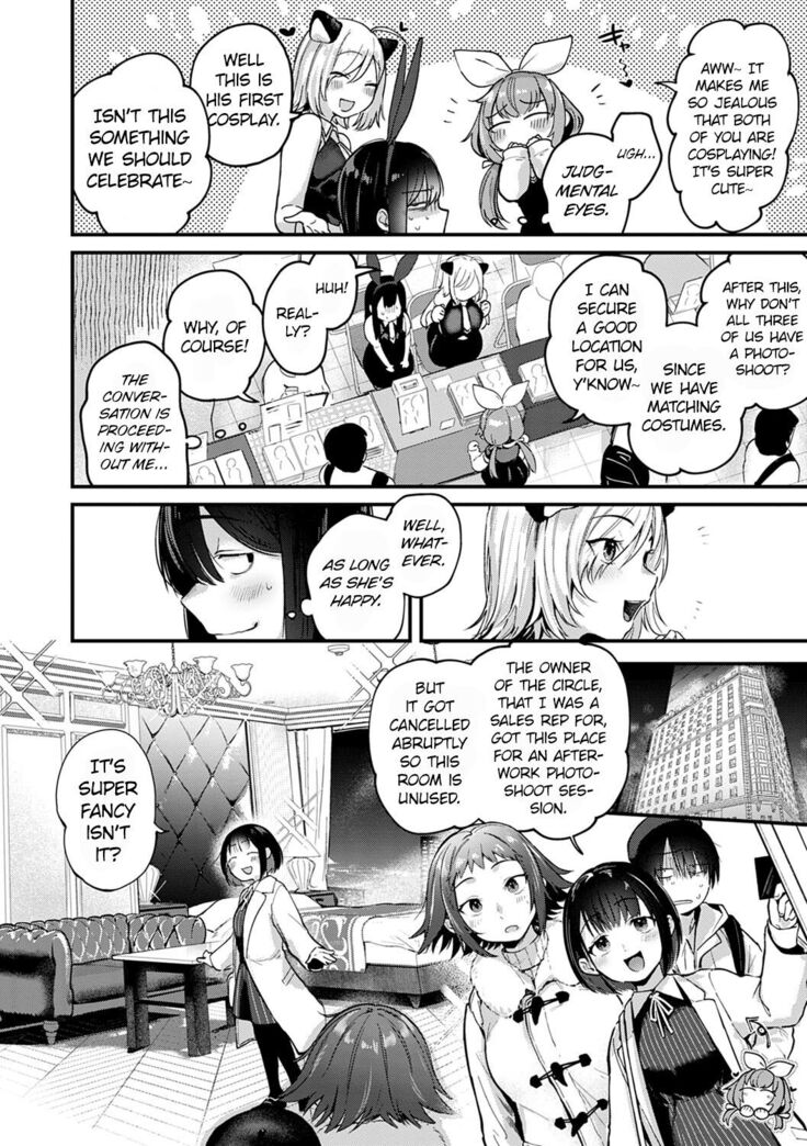 Do Doujin Artists Dream of Threesome Sex After Work? Doujin Sakka wa After 3P no Yume o Miru ka