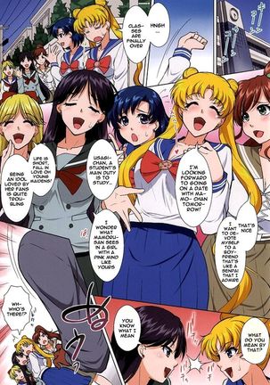 Sailor Senshi ga Youma ni Ero Ganbou o Miseraretara | A Youma That Puts The Sailor Warrior's Fetish's On Full Display Page #3