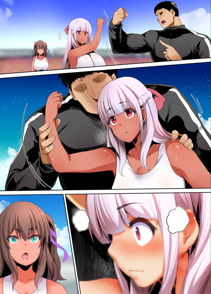 Rikujoubu Buchou to Fukubuchou wa Ore no Nama Onaho!!! Kasshoku Hada Ban