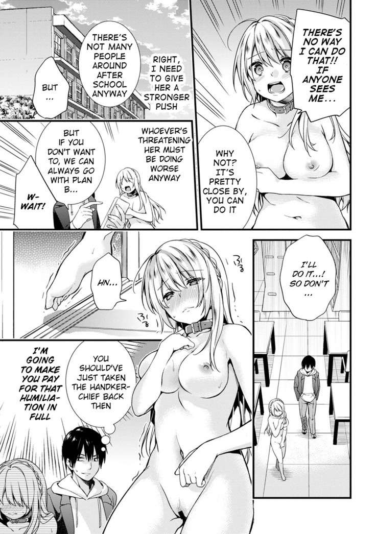 Gakuen no Ojou-sama ga Roshutsukyou no Dohentai datta Hanashi Ch. 1-2