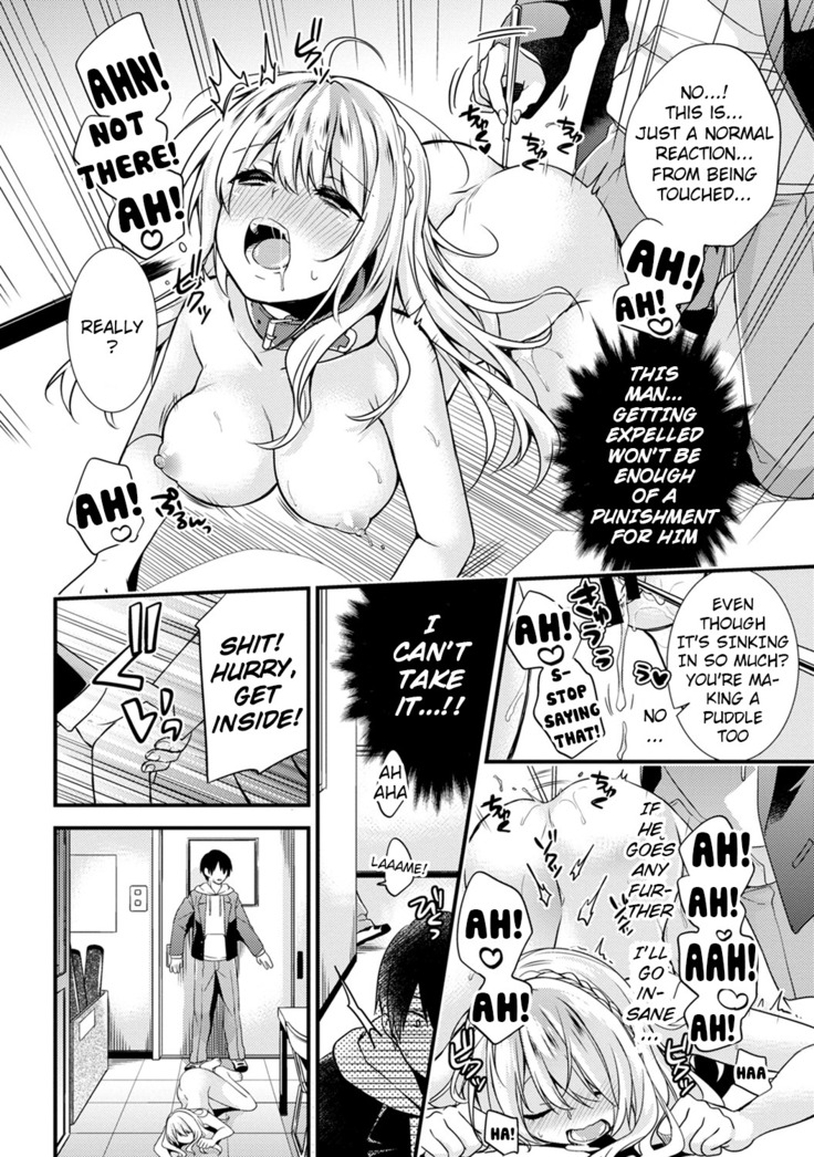 Gakuen no Ojou-sama ga Roshutsukyou no Dohentai datta Hanashi Ch. 1-2