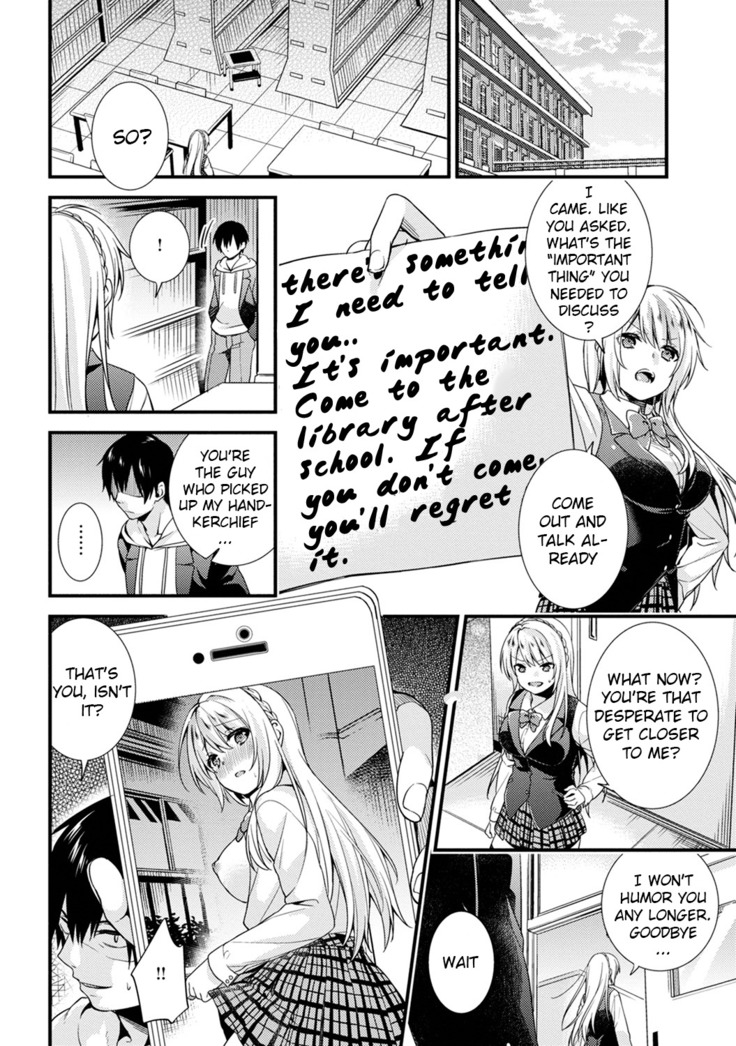 Gakuen no Ojou-sama ga Roshutsukyou no Dohentai datta Hanashi Ch. 1-2