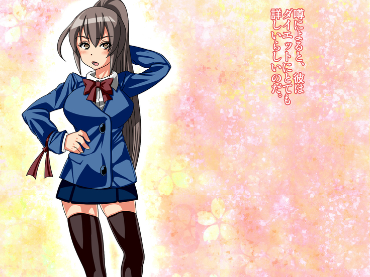 Hitotsu toshiue no himeno san. kawatta daietto hōhō ga aru tte, hontōdesu ka