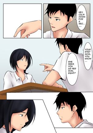 Okaa-san ga Boku no Tomodachi ni | My Step Mom and My Best Friend - Page 8