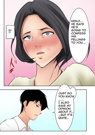 Okaa-san ga Boku no Tomodachi ni | My Step Mom and My Best Friend Page #14