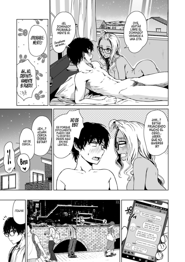 Gal to Inkya no Kousai Shuukan. | Relación de una semana entre una Gyaru y un Introvertido.