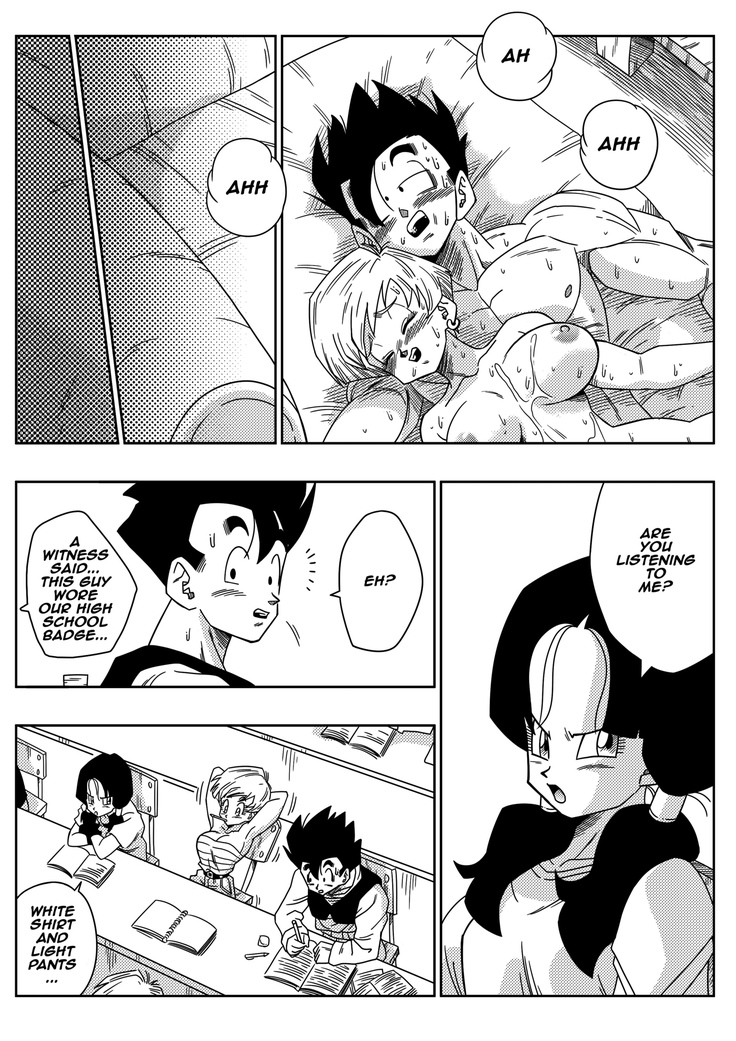 LOVE TRIANGLE Z - Gohan Meets Erasa... "Let's Make A Lot of Sex, OK?" (decensored)