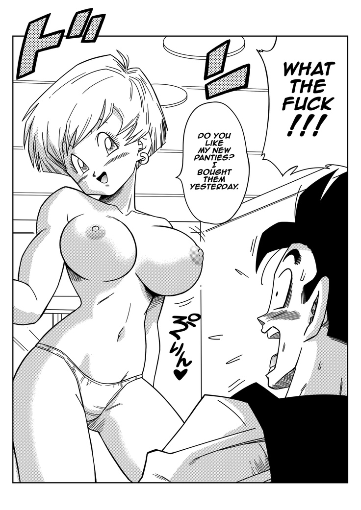 LOVE TRIANGLE Z - Gohan Meets Erasa... "Let's Make A Lot of Sex, OK?" (decensored)