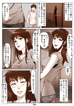 Mikami Kei no Yuuutsu ~Tenkousei ni Netorareta Haha~ Page #8