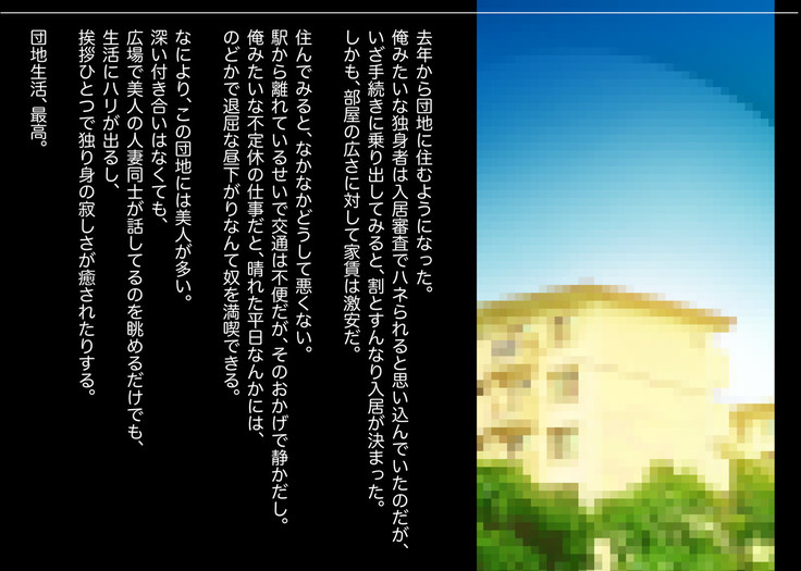 Hitozuma Biyori. ~Honto wa Sukebe na Danchizuma-tachi to Munmun Seiseikatsu~