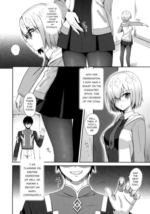 Mash Kyrielight Suimin Kansatsu Houkokusho Page #24