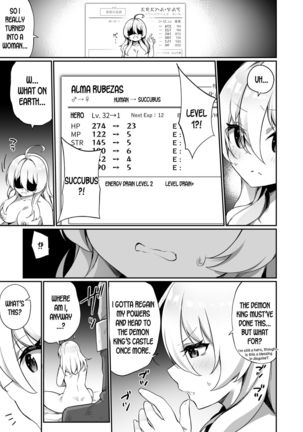 Maou ni Maketa Yuusha ga Succubus to shite Jinsei o Ouka suru Hanashi Page #6