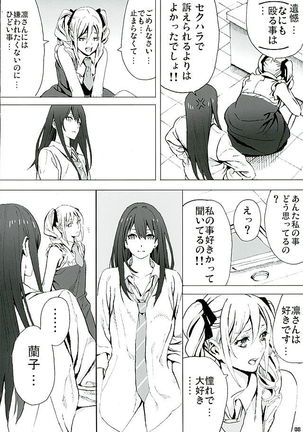 Rin to Ranko no Ichiban Nagai Yoru Page #7
