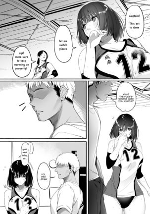 Koushinchou Volley-bu no Seisokei Kanojo ga Senpai no Mono ni Natte Shimau Ichibushijuu Page #6
