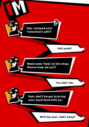 Secret Valentine: P5 Comic - Page 14