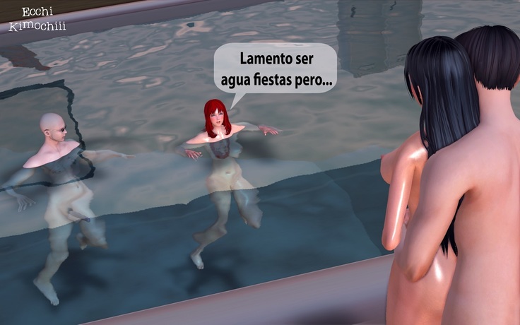 "La Piscina Nudista" part 3/3 Final      "Ecchi Kimochiii"