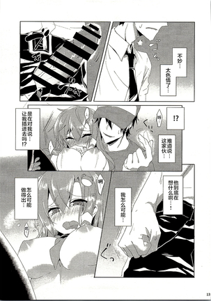 Sanae-san in Chikan Densha Page #14