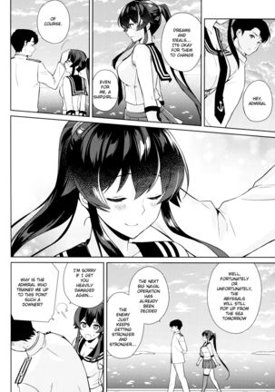 Keijun Yahagi wa Koi o Shita. Ge | Light Cruiser Yahagi Fell In Love - Third - Page 51