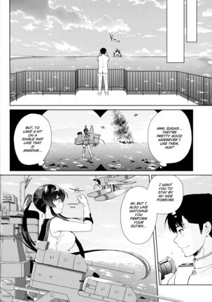 Keijun Yahagi wa Koi o Shita. Ge | Light Cruiser Yahagi Fell In Love - Third Page #47