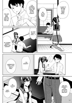 Keijun Yahagi wa Koi o Shita. Ge | Light Cruiser Yahagi Fell In Love - Third - Page 5