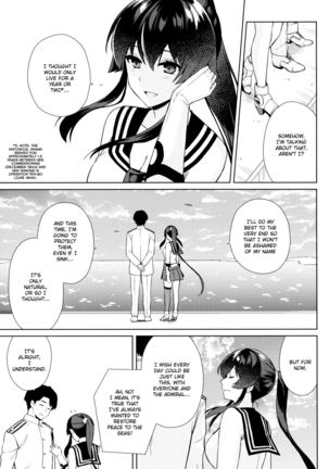 Keijun Yahagi wa Koi o Shita. Ge | Light Cruiser Yahagi Fell In Love - Third - Page 50