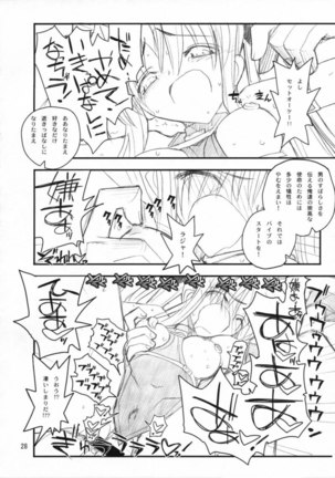 Fate-san ga Mae kara Ushiro kara Page #25