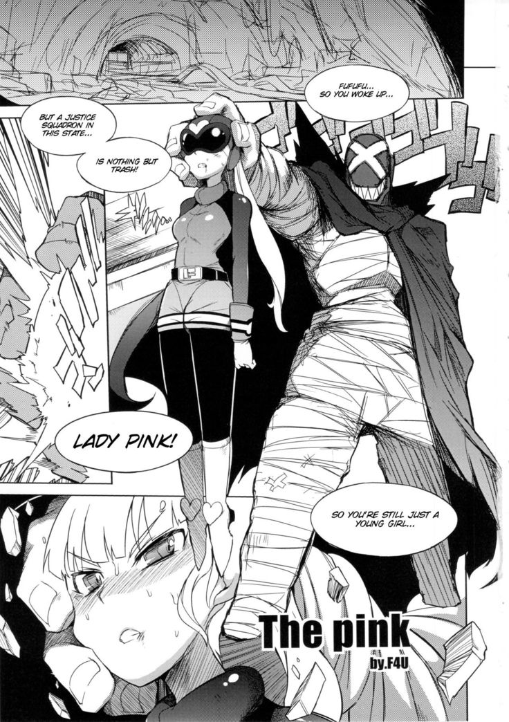the Pink Tokusatsu Heroine Tsukamaeta!!! Part A