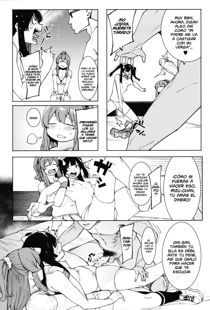 Mizuha ni Oshioki! | ¡El Castigo de Mizuha! Ch. 1-4