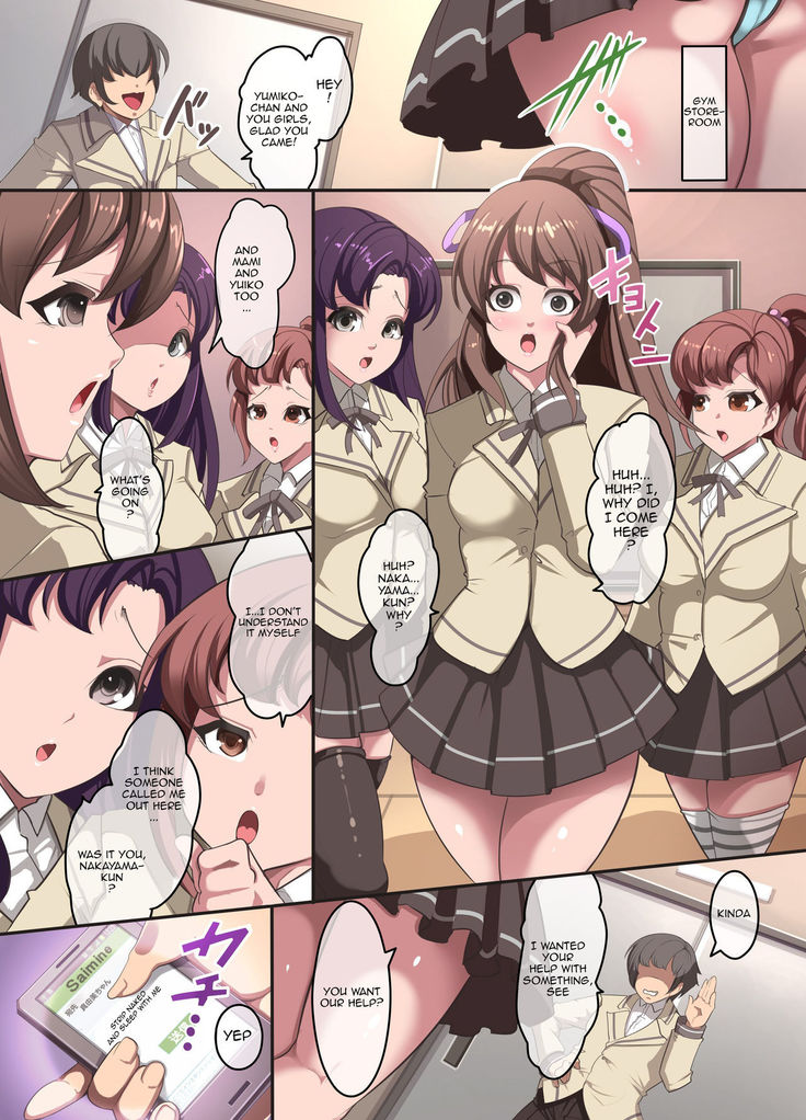 Moshimo Saiminjutsu de Doukyuusei no Joshi o Okasu Koto ga Dekitara. | You Can Violate Your Female Classmates if You Hypnotize Them.