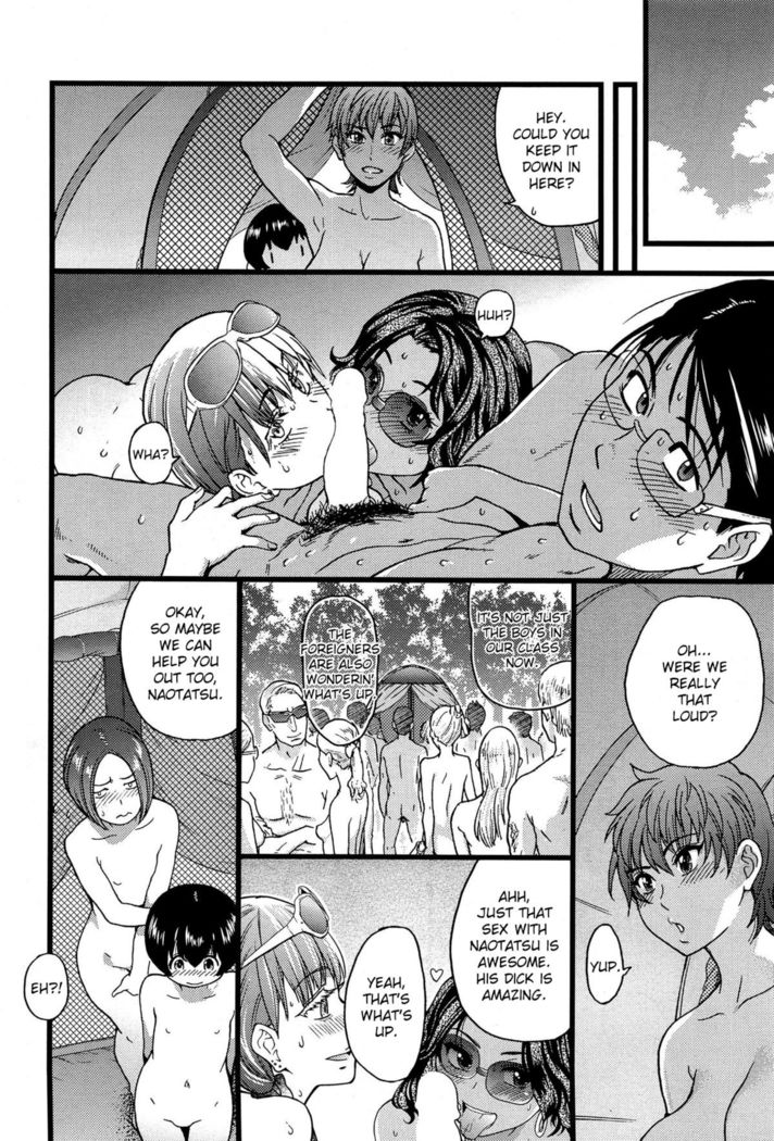 Nudist Beach ni Syuugaku Ryokoude!! Ch. 1-9