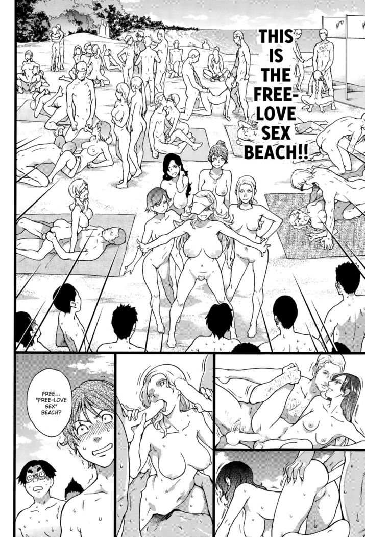Nudist Beach ni Syuugaku Ryokoude!! Ch. 1-9